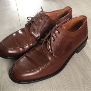 Sandro Moscoloni men Brown Split Toe Oxford Shoes size 10.